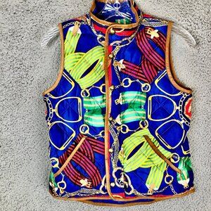 Ralph LaurenEquestrian Vest Jacket Polo RRL Rodeo‎ Horse Kids Large 12-14